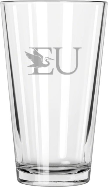 Everglades University® Libbey Pint Glass 16oz EU Logo Engraved - ONLINE ONLY