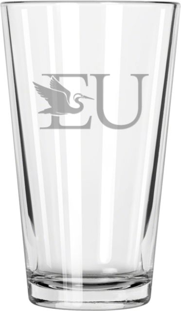 Everglades University Libbey Pint Glass 16oz EUA Trademark Engraved - ONLINE ONLY