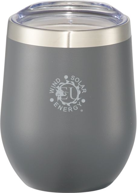 Everglades University Corzo Vacuum Insulated Cup 12oz Wind Solar EnergyA Trademark Engraved - ONLINE ONLY