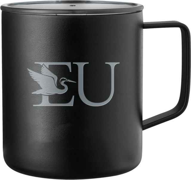 Everglades University Rover Camp Vacuum Insulated Mug 14oz EUA Trademark Engraved - ONLINE ONLY
