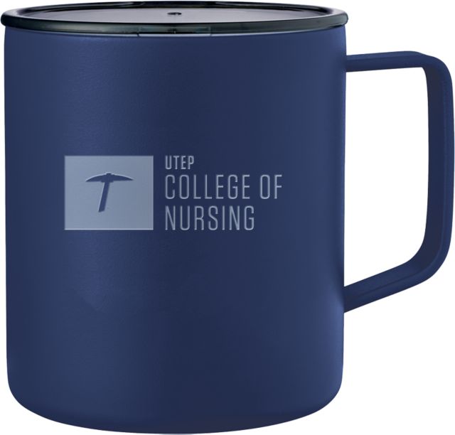 UTEP Rover Camp Vacuum Insulated Mug 14oz UTEP College of Nursing Engraved - ONLINE ONLY