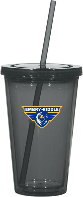 Embry Riddle Prescott Madison Double Wall Tumbler w/Straw 16oz Athletic Mark - ONLINE ONLY
