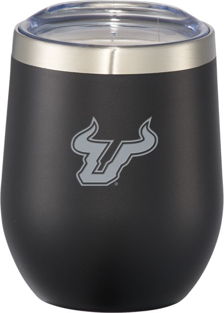 South Florida Corzo Vacuum Insulated Cup 12oz Bull Head Engraved - ONLINE ONLY