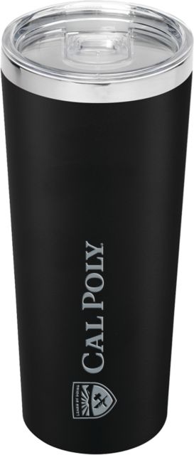 Cal Poly Thor Vacuum Insulated Tumbler 22oz Flat Wordmark Engraved - ONLINE ONLY