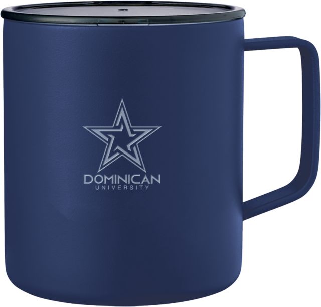 Dominican Rover Camp Vacuum Insulated Mug 14oz Dominican University with Star Stacked Reversed Engraved - ONLINE ONLY