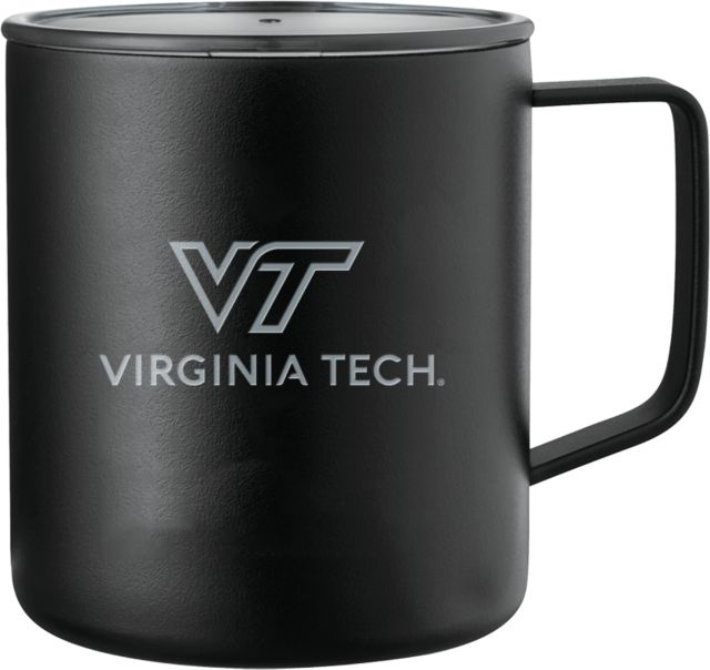 Virginia Tech Univ Rover Camp Vacuum Insulated Mug 14oz Primary Institutional Mark Engraved - ONLINE ONLY