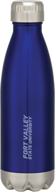 Fort Valley State Swig Stainless Bottle 16oz Wordmark  Engraved - ONLINE ONLY