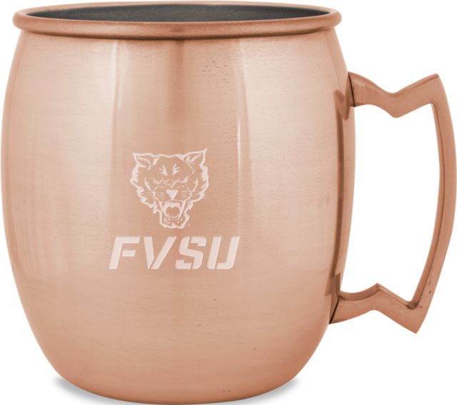 Fort Valley State Copper Mug 16oz Primary Mark  Engraved - ONLINE ONLY