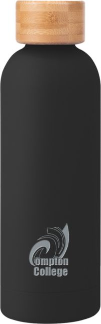 Compton Blair Stainless Bottle w/ Bamboo Lid 17 oz Compton College Engraved - ONLINE ONLY