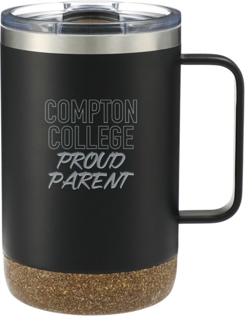 Compton Valhalla Vacuum Insulated Camp Mug 14oz Compton College Proud Parent Engraved - ONLINE ONLY