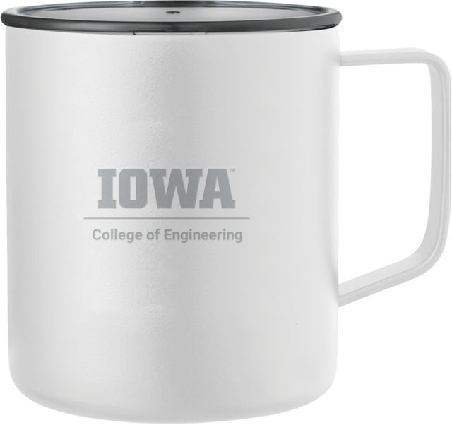 Iowa Rover Camp Vacuum Insulated Mug 14oz College of Engineering Vertical Engraved - ONLINE ONLY