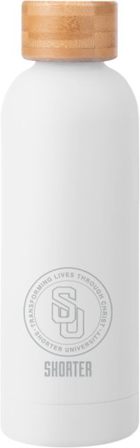 Shorter Univ Blair Stainless Bottle w/ Bamboo Lid 17 oz Shorter University SU Engraved - ONLINE ONLY