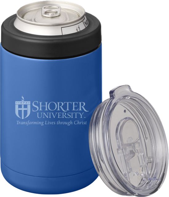 Shorter Univ 2 in 1 Can Cooler Tumbler 12oz Shorter University Wordmark Engraved - ONLINE ONLY