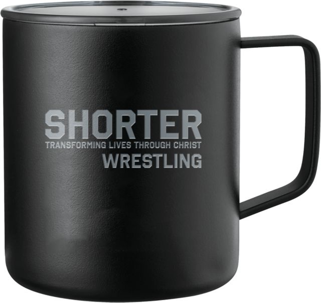 Shorter Univ Rover Camp Vacuum Insulated Mug 14oz Shorter University Wrestling Engraved - ONLINE ONLY