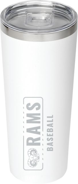 CCSF Thor Vacuum Insulated Tumbler 22oz CCSF Ocean Rams - Baseball Engraved - ONLINE ONLY