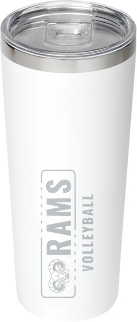 CCSF Thor Vacuum Insulated Tumbler 22oz CCSF Ocean Rams - Volleyball Engraved - ONLINE ONLY