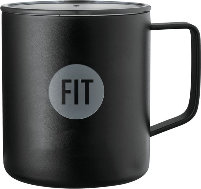 Fashion Institute Rover Camp Vacuum Insulated Mug 14oz FIT - Circle Emblem Engraved - ONLINE ONLY