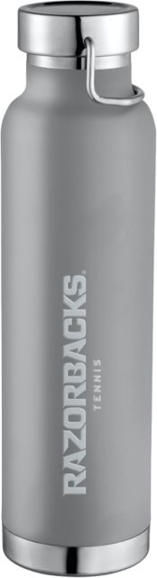 Arkansas Thor Copper Vacuum Insulated Bottle 22oz Razorbacks Tennis Engraved