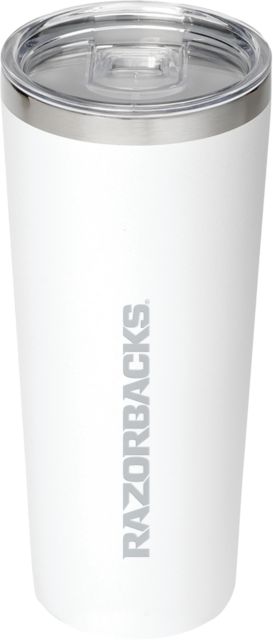 Arkansas Thor Vacuum Insulated Tumbler 22oz Razorbacks Wordmark Engraved