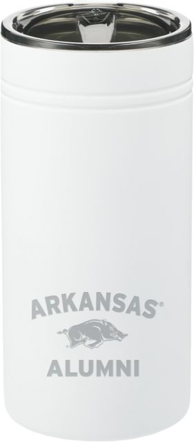 Arkansas Sherpa Vacuum Tumbler & Insulator 12oz Arkansas Alumni Engraved