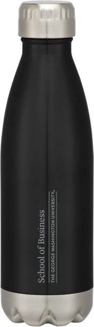George Washington Swig Stainless Bottle 16oz School of Business Engraved - ONLINE ONLY