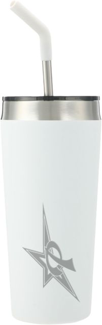 Palomar Faye Vacuum Tumbler w/ Stainless Straw 20 oz Palomar College Comets Icon Engraved - ONLINE ONLY