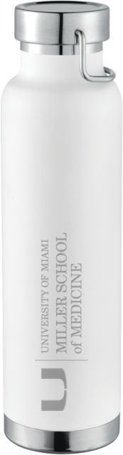 Miami Thor Copper Vacuum Insulated Bottle 22oz U Miami Miller School of Medicine - Horizontal Engraved - ONLINE ONLY