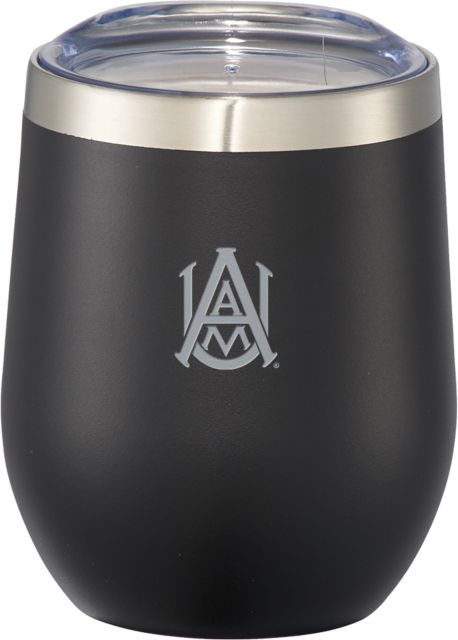 Alabama AandM Corzo Vacuum Insulated Cup 12oz Primary Mark Engraved - ONLINE ONLY