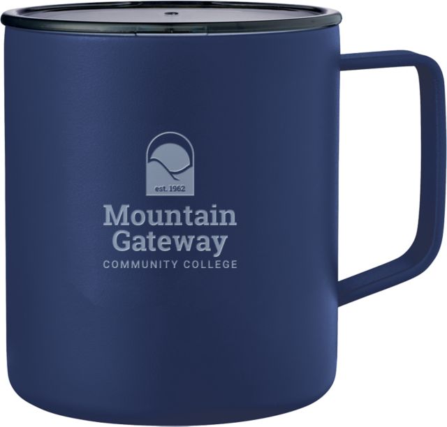 Mountain Gateway Rover Camp Vacuum Insulated Mug 14oz Mountain Gateway CC Stacked Engraved - ONLINE ONLY