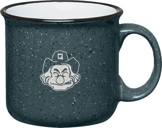 Guilford College Campfire Mug 15 oz Guilford College Mascot Head Engraved - ONLINE ONLY
