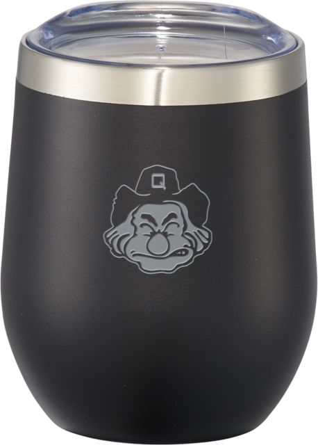 Guilford College Corzo Vacuum Insulated Cup 12oz Guilford College Mascot Head Engraved - ONLINE ONLY