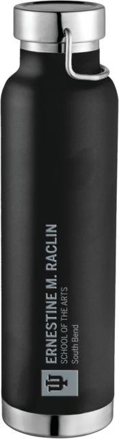 Indiana Thor Copper Vacuum Insulated Bottle 22oz IU South Bend Ernestine M Raclin School of the Arts Flat Engraved