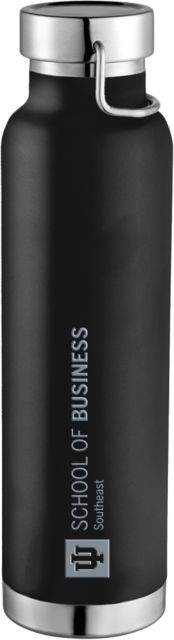 Indiana Thor Copper Vacuum Insulated Bottle 22oz IU Southeast School of Business Flat Engraved