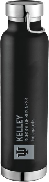 Indiana Thor Copper Vacuum Insulated Bottle 22oz IU Indianapolis Kelley School of Business Horizontal Engraved - ONLINE ONLY