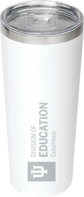 Indiana Thor Vacuum Insulated Tumbler 22oz IU Columbus Division of Education Horizontal Engraved - ONLINE ONLY