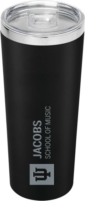 Indiana Thor Vacuum Insulated Tumbler 22oz Indiana University Jacobs School of Music Flat Engraved - ONLINE ONLY