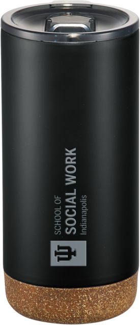 Indiana Valhalla Vacuum Insulated Tumbler 16oz IU Indianapolis School of Social Work Horizontal Engraved - ONLINE ONLY