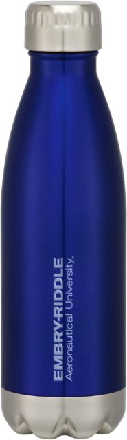 Embry Riddle Worldwide Swig Stainless Bottle 16oz ERAU Wordmark Engraved - ONLINE ONLY