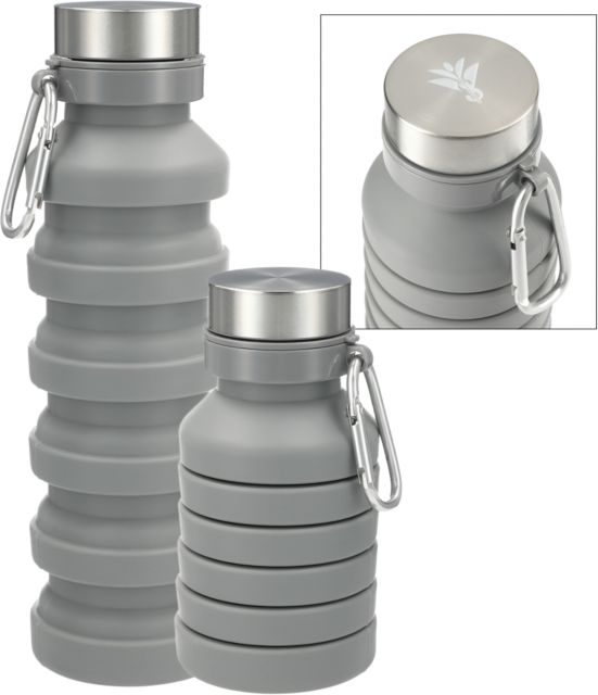 Champlain Zigoo Silicone Collapsible Bottle 18oz CFl Icon  Engraved - ONLINE ONLY