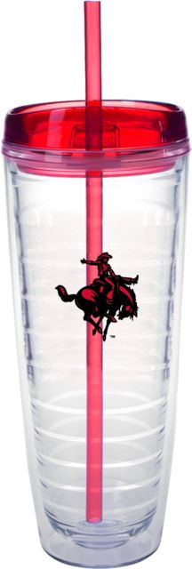 Northwestern OK Tritan Double Wall Tumbler w/Red Top 26oz Primary Mark - ONLINE ONLY