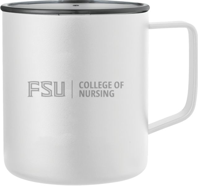 Florida State Rover Camp Vacuum Insulated Mug 14oz College of Nursing - FSU Engraved - ONLINE ONLY