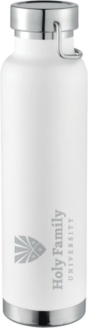 Holy Family Thor Copper Vacuum Insulated Bottle 22oz Holy Family Wordmark Stacked Engraved - ONLINE ONLY