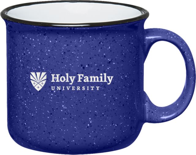 Holy Family Campfire Mug 15 oz Holy Family Wordmark Horizontal Engraved - ONLINE ONLY