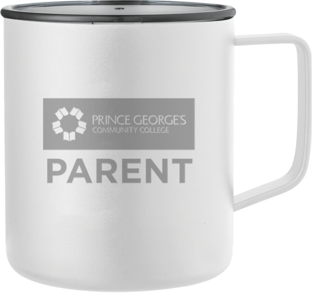 Prince George Rover Camp Vacuum Insulated Mug 14oz Prince Georges Community College Parent Engraved - ONLINE ONLY