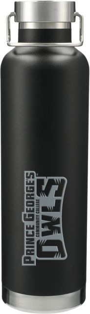 Prince George Thor Copper Vacuum Insulated Bottle 32oz Prince Georges Community College Owls Wordmark Engraved - ONLINE ONLY