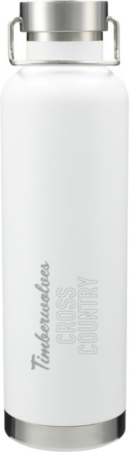 North Central Michigan Thor Copper Vacuum Insulated Bottle 32oz North Central Timberwolves Cross Country Engraved - ONLINE ONLY
