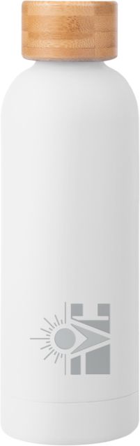Imperial Valley Blair Stainless Bottle w/ Bamboo Lid 17 oz IVC Logo Engraved - ONLINE ONLY