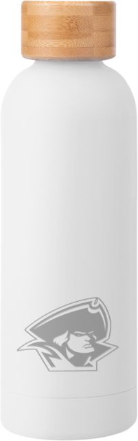 Brookdale Blair Stainless Bottle w/ Bamboo Lid 17 oz Brookdale Mascot Engraved - ONLINE ONLY