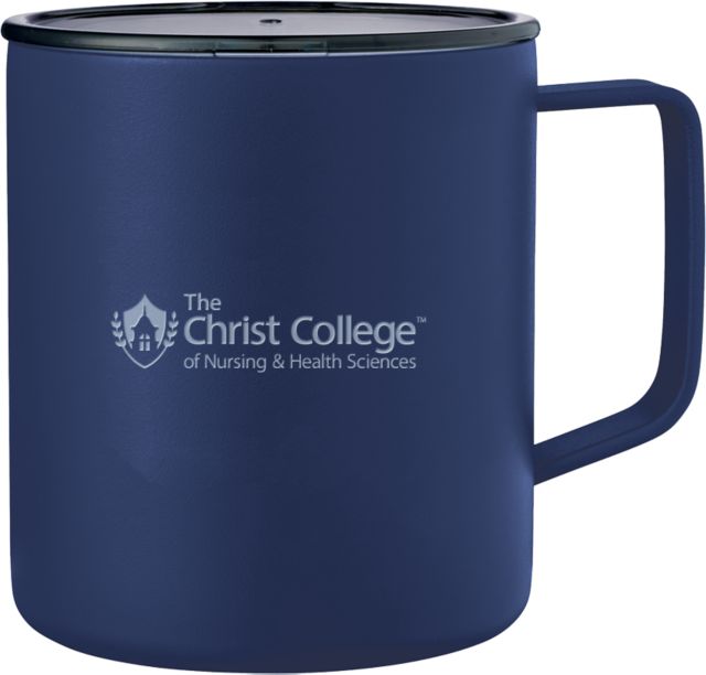 Christ College Rover Camp Vacuum Insulated Mug 14oz Christ College Primary Horizontal Mark Engraved - ONLINE ONLY