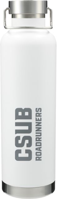Cal State Bakersfield Thor Copper Vacuum Insulated Bottle 32oz Roadrunners Block Wordmark Engraved - ONLINE ONLY